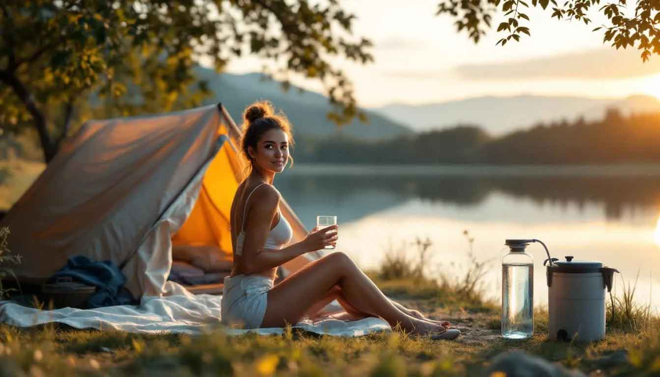 Wasserfilter selber bauen unterwegs