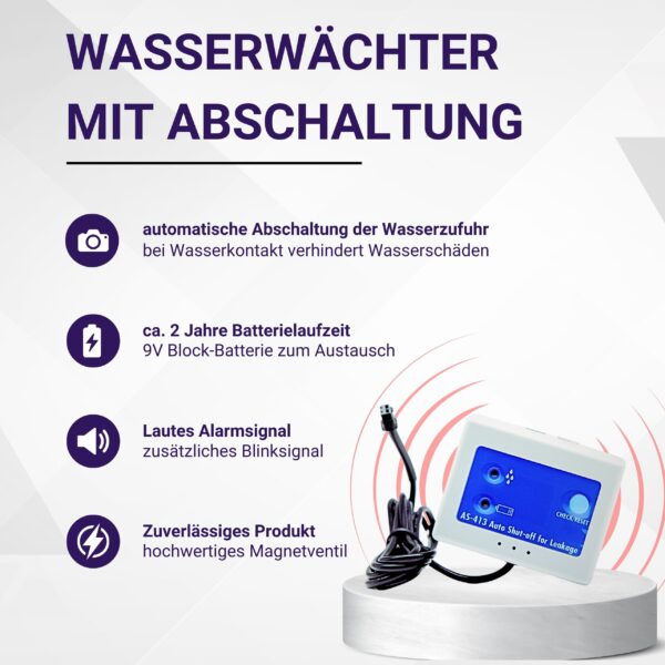 Wasserwächter mit Abschaltung