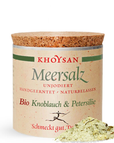 Khoysan Meersalz Knoblauch & Petersiele 200gr