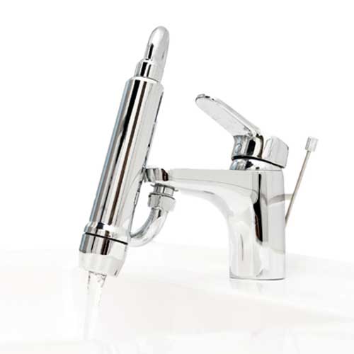 Legionellenfilter Wasserhahn und Badewanne