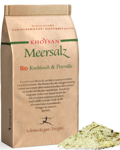 Khoysan Meersalz Knoblauch & Petersilie 1kg