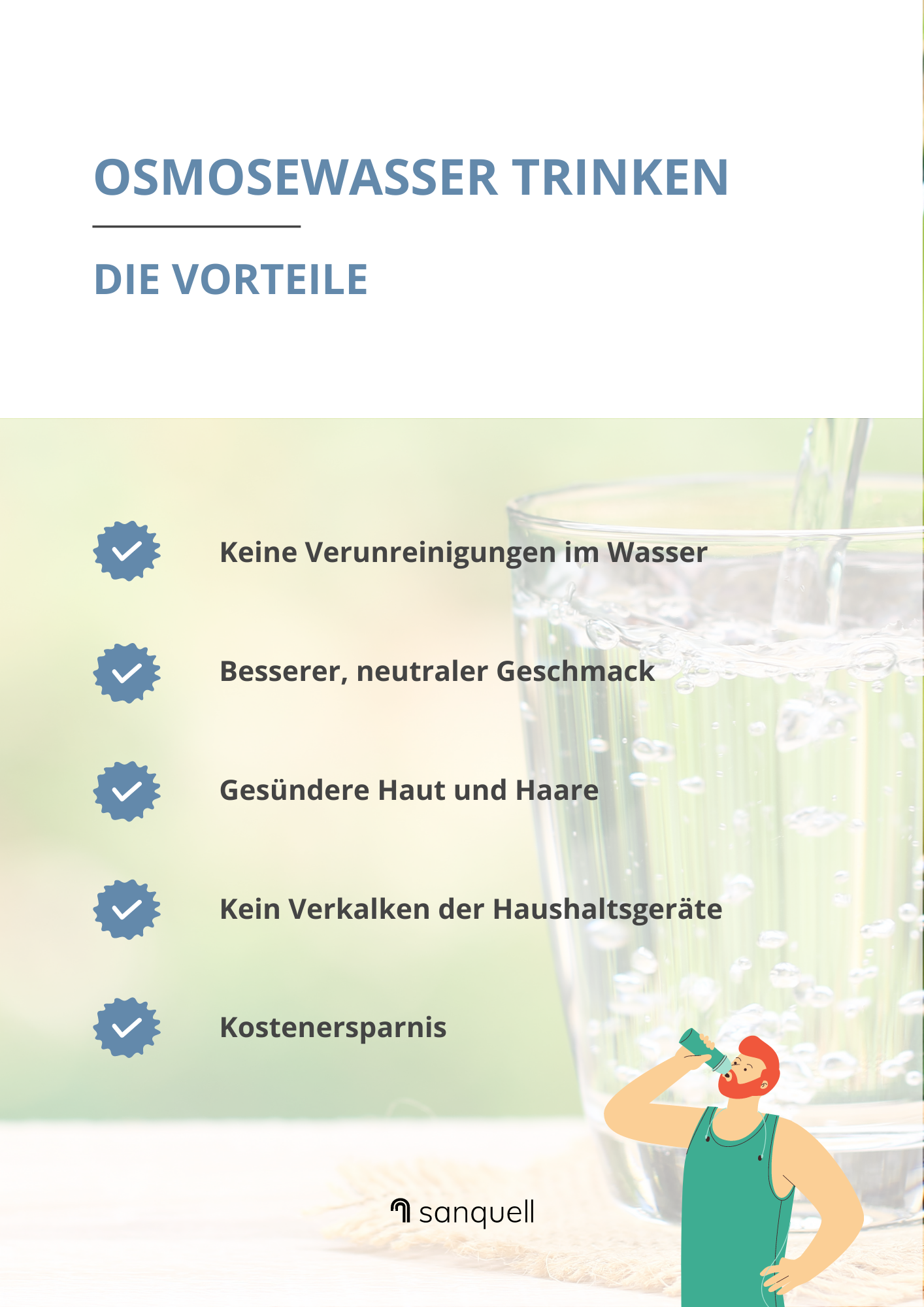 Osmosewasser Vorteile