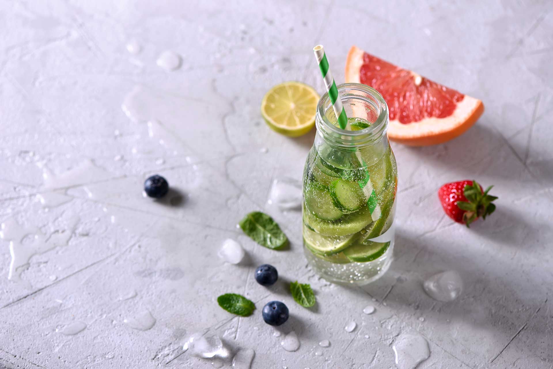Salzwasser trinken