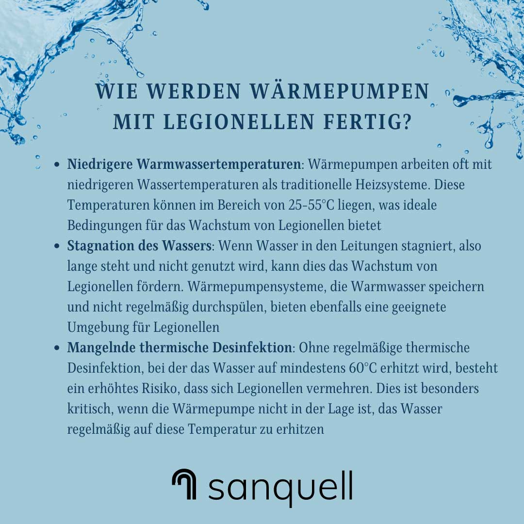 Legionellen Wärmepumpe